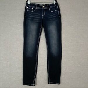 M Jeans Blue Jeans with Tapered Leg and Fading